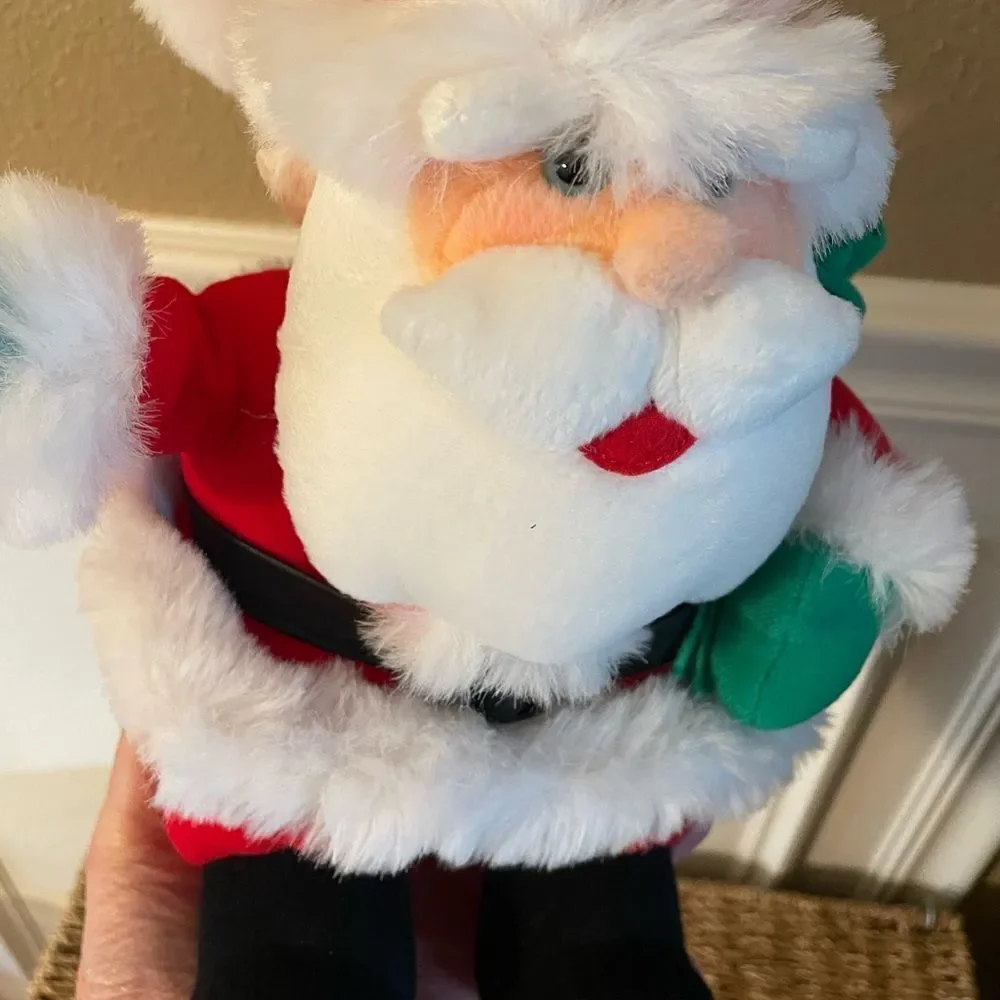 1990’s Stuffins Plush Santa New Condition!